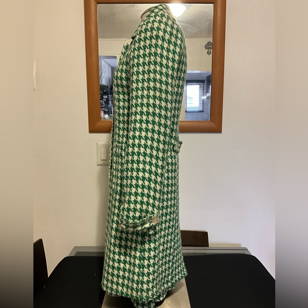 Green Houndstooth Women's 2 pc. set - Picture 4 of 8